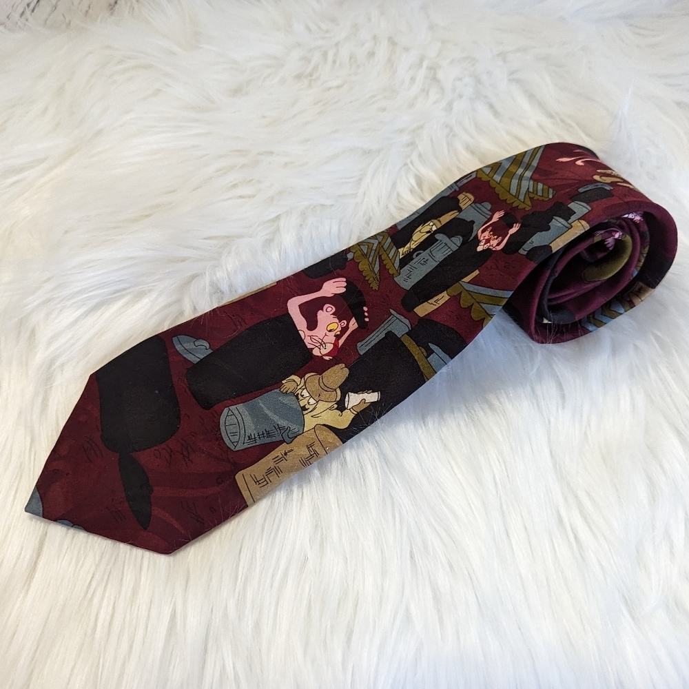 Vintage 1993 Pink Panther Neck Tie Visions by Oscardo